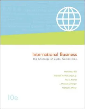 Geringer / Minor |  International Business: The Challenge of Global Competition | Buch |  Sack Fachmedien