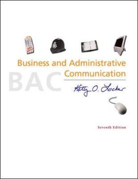 Locker | Business and Administrative Communication | Buch | 978-0-07-296446-2 | sack.de