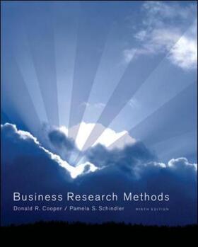 Cooper / Schindler | Business Research Methods | Buch | 978-0-07-297923-7 | sack.de
