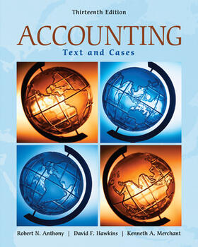 Anthony / Hawkins / Merchant |  Accounting: Texts and Cases | Buch |  Sack Fachmedien
