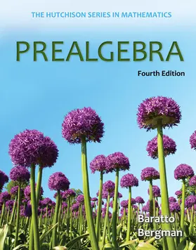 Baratto / Bergman / Hutchison |  Prealgebra | Buch |  Sack Fachmedien