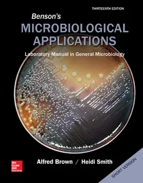 Brown / Smith |  Benson's Microbiological Applications, Laboratory Manual in General Microbiology, Short Version | Buch |  Sack Fachmedien