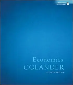 Colander |  Economics | Buch |  Sack Fachmedien