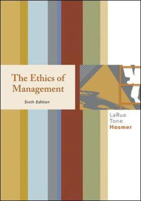 Hosmer | The Ethics of Management | Buch | 978-0-07-340503-2 | sack.de