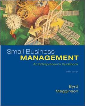 Megginson / Byrd | Small Business Management | Buch | 978-0-07-340507-0 | sack.de