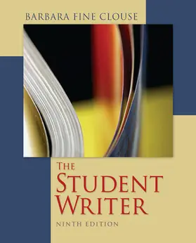 Clouse |  The Student Writer | Buch |  Sack Fachmedien