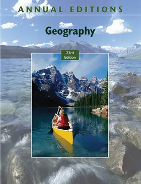 Pitzl |  Annual Editions: Geography, 23/E | Buch |  Sack Fachmedien