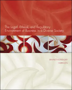 Bennett-Alexander / Harrison | The Legal, Ethical, and Regulatory Environment of Business in a Diverse Society | Buch | 978-0-07-352492-4 | sack.de