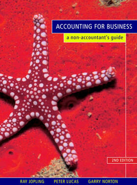 Jopling / Lucas / Norton | Accounting for Business | Buch | 978-0-07-471232-0 | sack.de