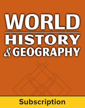 Mcgraw-Hill Education | World History and Geography, Teacher Suite, 1-year subscription | Medienkombination | 978-0-07-661656-5 | sack.de