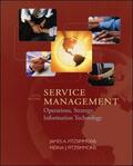 Fitzsimmons |  Service Management: Operations, Strategy, Information Technology | Buch |  Sack Fachmedien