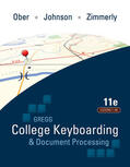 Ober / Johnson / Zimmerly |  Gregg College Keyboarding & Document Processing (Gdp); Lessons 1-60 Text | Buch |  Sack Fachmedien