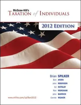 Spilker / Ayers / Robinson |  McGraw-Hill's Taxation of Individuals | Buch |  Sack Fachmedien