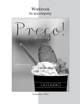 Lazzarino / Dini |  Workbook for Prego! | Buch |  Sack Fachmedien