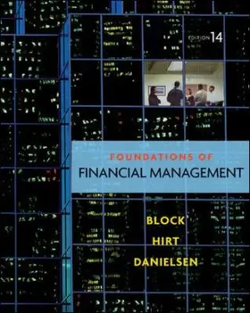 Block / Hirt / Danielsen |  Foundations of Financial Management with Time Value of Money Card | Buch |  Sack Fachmedien