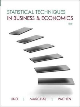 Lind / Marchal / Wathen | Statistical Techniques in Business & Economics with Connect Plus | Buch | 978-0-07-750501-1 | sack.de