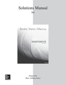 Bodie / Kane / Marcus |  Student Solutions Manual to accompany Investments | Buch |  Sack Fachmedien