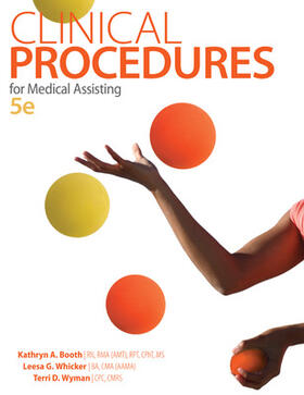 Booth / Whicker / Wyman | Clinical Procedures for Medical Assisting | Buch | 978-0-07-765712-3 | sack.de