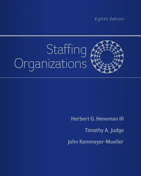 Heneman III / Heneman / Judge |  Staffing Organizations | Buch |  Sack Fachmedien