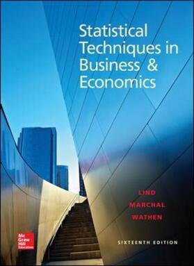 Lind / Marchal / Wathen |  Statistical Techniques in Business and Economics | Buch |  Sack Fachmedien