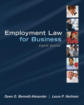 Bennett-Alexander / Hartman | Employment Law for Business | Buch | 978-0-07-802379-8 | sack.de
