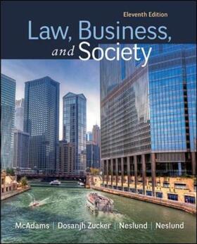 Mcadams |  Law, Business and Society | Buch |  Sack Fachmedien