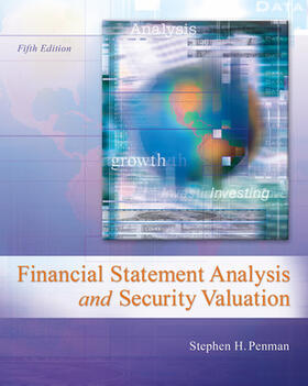 Penman | Financial Statement Analysis and Security Valuation | Buch | 978-0-07-802531-0 | sack.de