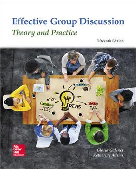 Galanes / Adams |  Effective Group Discussion: Theory and Practice | Buch |  Sack Fachmedien