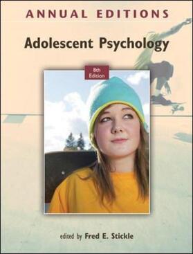 Stickle |  Annual Editions: Adolescent Psychology | Buch |  Sack Fachmedien