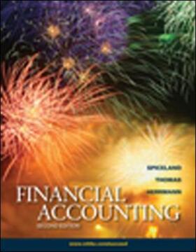 Spiceland / Thomas / Herrmann | Financial Accounting | Buch | 978-0-07-811082-5 | sack.de