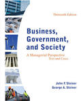Steiner |  Business, Government, and Society: A Managerial Perspective, Text and Cases | Buch |  Sack Fachmedien