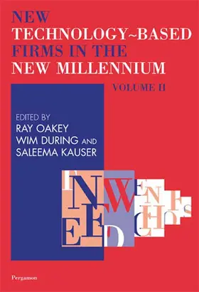 Oakey / During / Kauser |  New Technology Based Firms in the New Millennium | Buch |  Sack Fachmedien