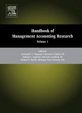 Chapman / Hopwood / Shields |  Handbook of Management Accounting Research | Buch |  Sack Fachmedien