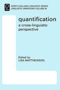 Matthewson |  Quantification: A Cross-Linguistic Perspective | Buch |  Sack Fachmedien