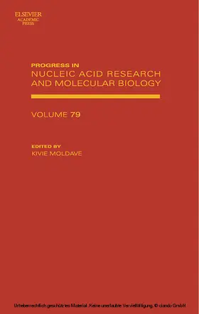 Moldave |  Progress in Nucleic Acid Research and Molecular Biology | eBook | Sack Fachmedien