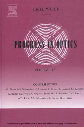 Wolf | Progress in Optics | E-Book | sack.de