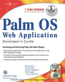 Combee / Syngress / Lyons |  Palm OS Web Application Developers Guide | eBook | Sack Fachmedien
