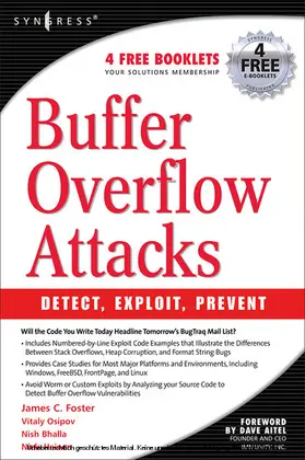 Deckard | Buffer Overflow Attacks | E-Book | sack.de