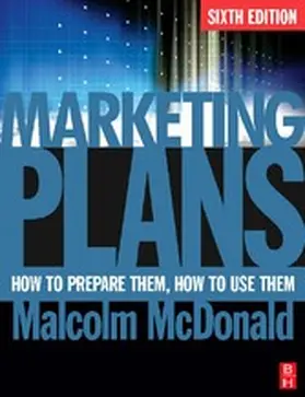 McDonald |  Marketing Plans | eBook | Sack Fachmedien