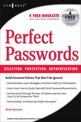 Burnett |  Perfect Password | eBook | Sack Fachmedien