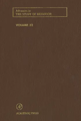 Slater / Rosenblatt / Snowdon |  Advances in the Study of Behavior | eBook | Sack Fachmedien