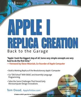 Owad |  Apple I Replica Creation | eBook | Sack Fachmedien