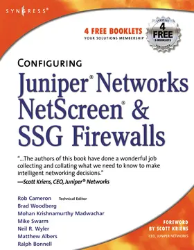 Cameron / Cantrell / Hemni |  Configuring Juniper Networks NetScreen and SSG Firewalls | eBook | Sack Fachmedien