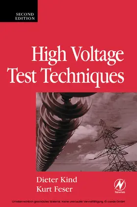 Kind / Feser |  High Voltage Test Techniques | eBook | Sack Fachmedien