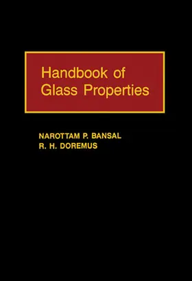 Bansal / Doremus | Handbook of Glass Properties | E-Book | sack.de