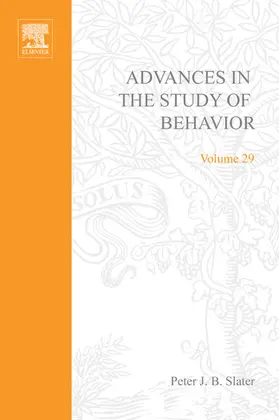  Advances in the Study of Behavior | eBook | Sack Fachmedien