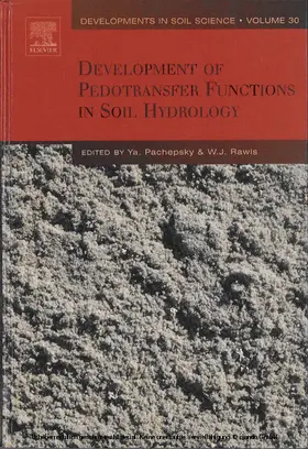 Pachepsky / Rawls |  Development of Pedotransfer Functions in Soil Hydrology | eBook | Sack Fachmedien