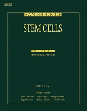 Lanza / Blau / Pedersen |  Handbook of Stem Cells, Two-Volume Set | eBook | Sack Fachmedien