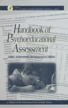  Handbook of Psychoeducational Assessment | eBook | Sack Fachmedien
