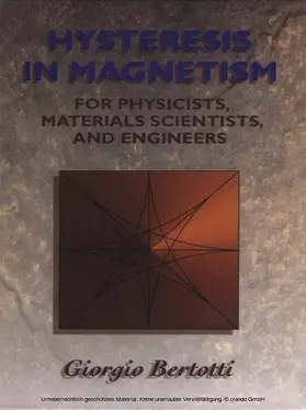 Bertotti | Hysteresis in Magnetism | E-Book | www.sack.de